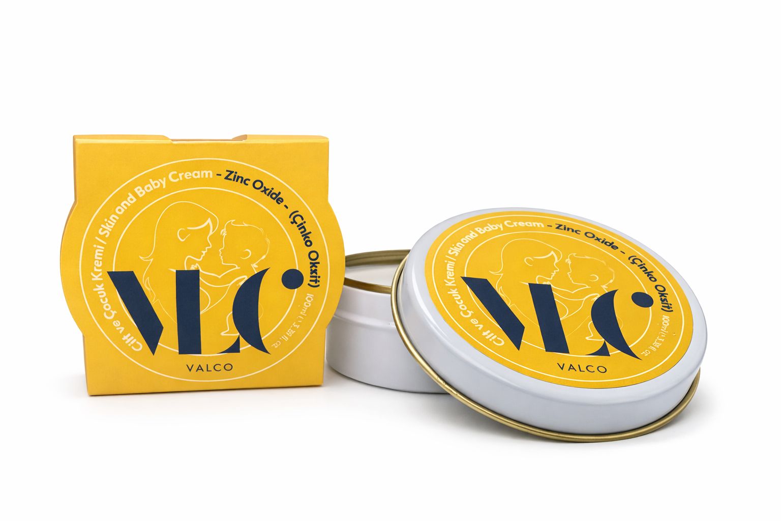 VLC Skin & Baby Cream 100 ml Soothing and Moisturizing Care for Sensitive Skin and Babies detay